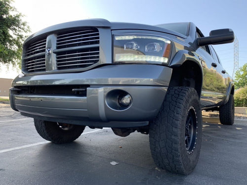 AlphaRex 06-08 Dodge Ram LUXX-Series LED Projector Headlights Alpha-Black OffRoadUSA.com