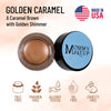 Golden Caramel Any Wear Creme - A Waterproof Multi-tasking creme to powder product for eyes, cheeks & lips. Can be worn anywhere Mommy Makeup