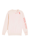 Limited Edition Dog Mom Super Soft Crewneck (Light Pink) Dog is Good