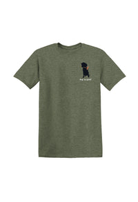 Dog is Good Dog is Good T-shirt: Never Camp Alone
