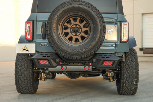 Attica 4x4 2021-2024 Ford Bronco Terra Series Rear Bumper OffRoadUSA.com