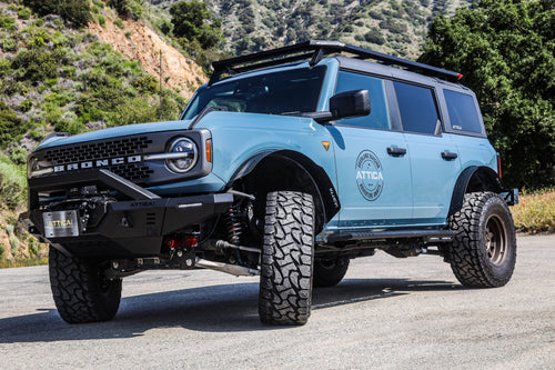 Attica 4x4 2021-2024 Ford Bronco Frontier Series Side Steps OffRoadUSA.com