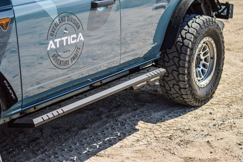 Attica 4x4 2021-2024 Ford Bronco Frontier Series Side Steps OffRoadUSA.com