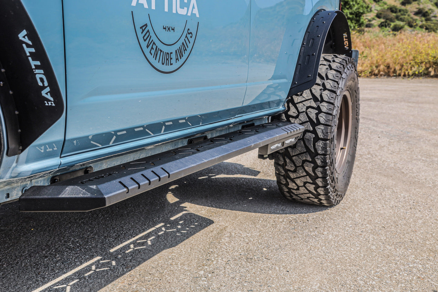 Attica 4x4 2021-2024 Ford Bronco Frontier Series Side Steps