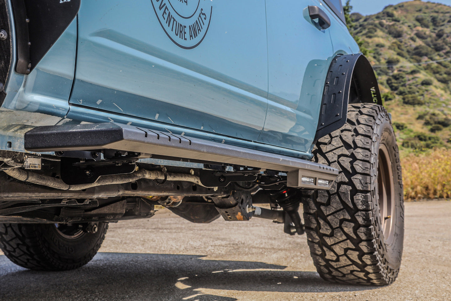 Attica 4x4 2021-2024 Ford Bronco Frontier Series Side Steps