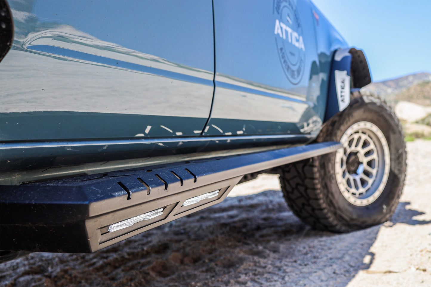 Attica 4x4 2021-2024 Ford Bronco Frontier Series Side Steps