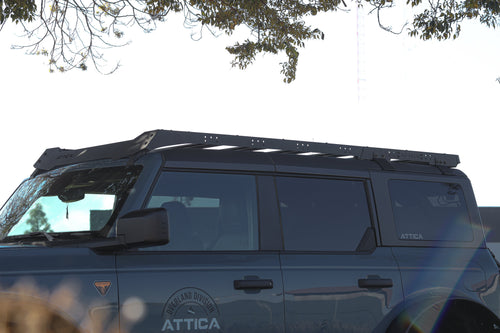 Attica 4x4 2021-2024 Ford Bronco Terra Series Roof Rack OffRoadUSA.com