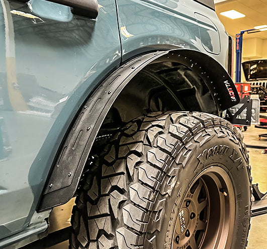 Attica 4x4 2021-2024 Ford Bronco Terra Series Rear Fender Flares OffRoadUSA.com