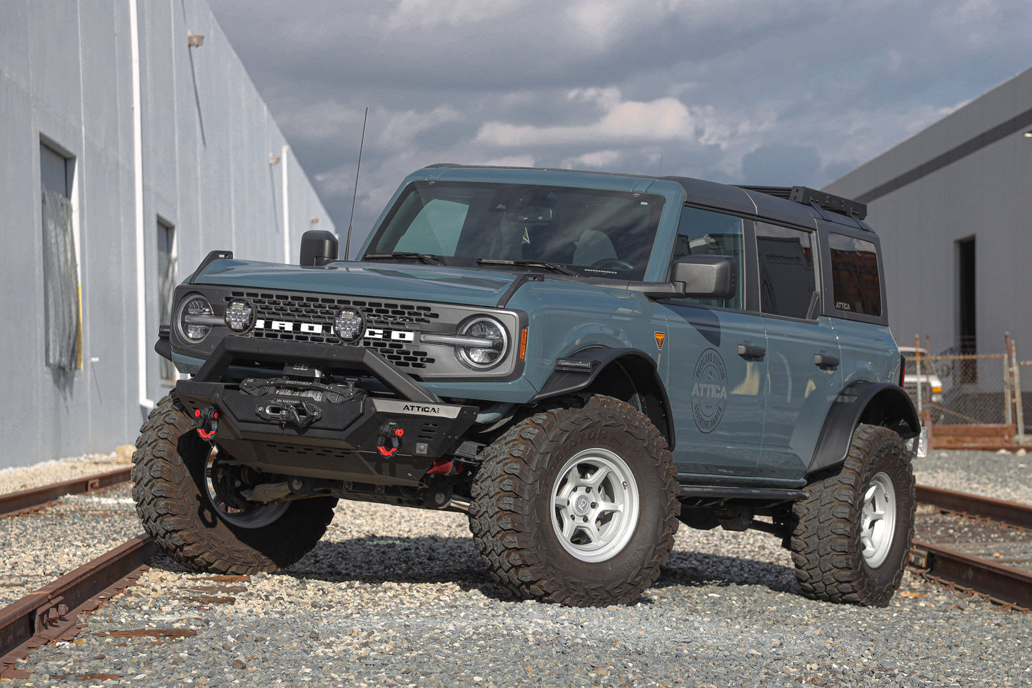 Attica 4x4 2021-2024 Ford Bronco Frontier Series Rear Fender Flares
