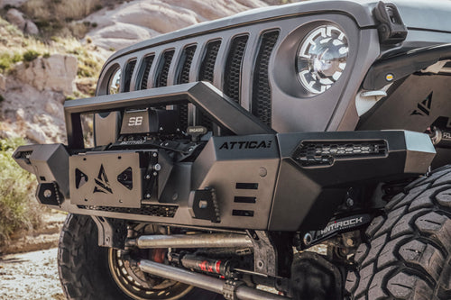 Attica 4x4 2018-2024 Jeep Wrangler JL Frontier Series Front Bumper OffRoadUSA.com