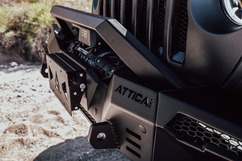 Attica 4x4 2018-2024 Jeep Wrangler JL Frontier Series Front Bumper OffRoadUSA.com