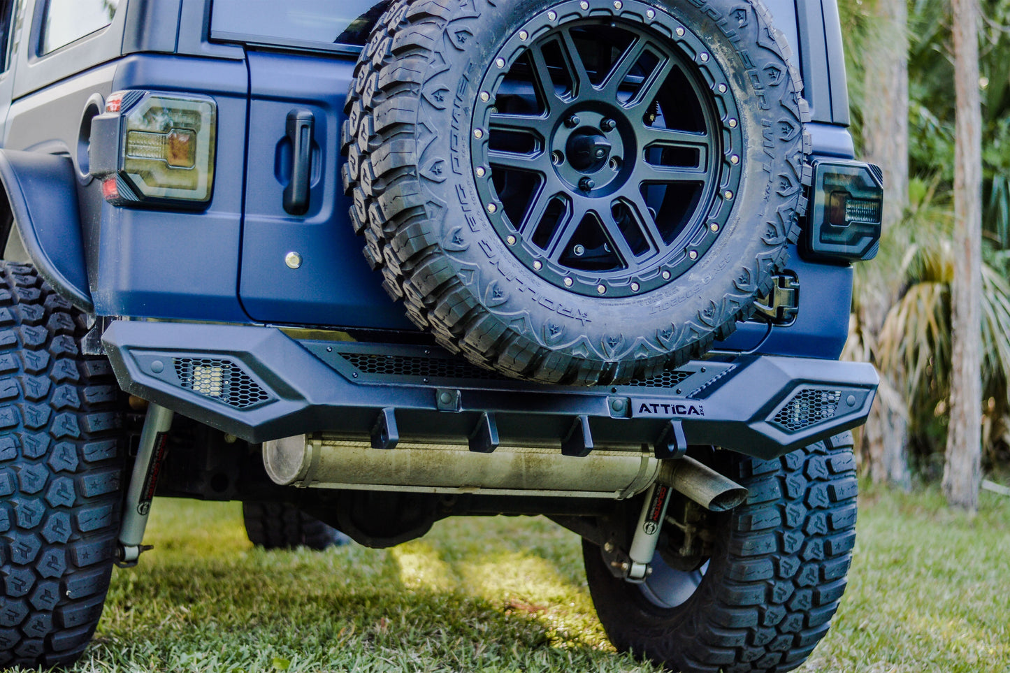 Attica 4x4 2018-2024 Jeep Wrangler JL Terra Series Rear Bumper