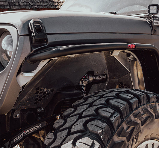 Attica 4x4 2018-2024 Jeep Wrangler JL Terra Series Inner Fenders Aluminum