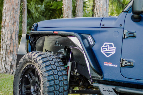 Attica 4x4 2018-2024 Jeep Wrangler JL Terra Series Inner Fenders Aluminum OffRoadUSA.com