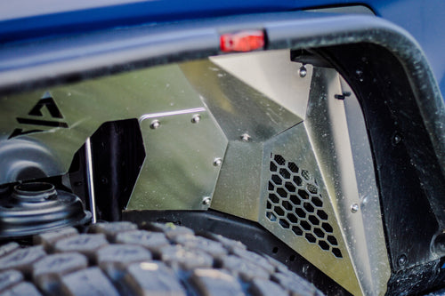 Attica 4x4 2018-2024 Jeep Wrangler JL Terra Series Inner Fenders Aluminum OffRoadUSA.com