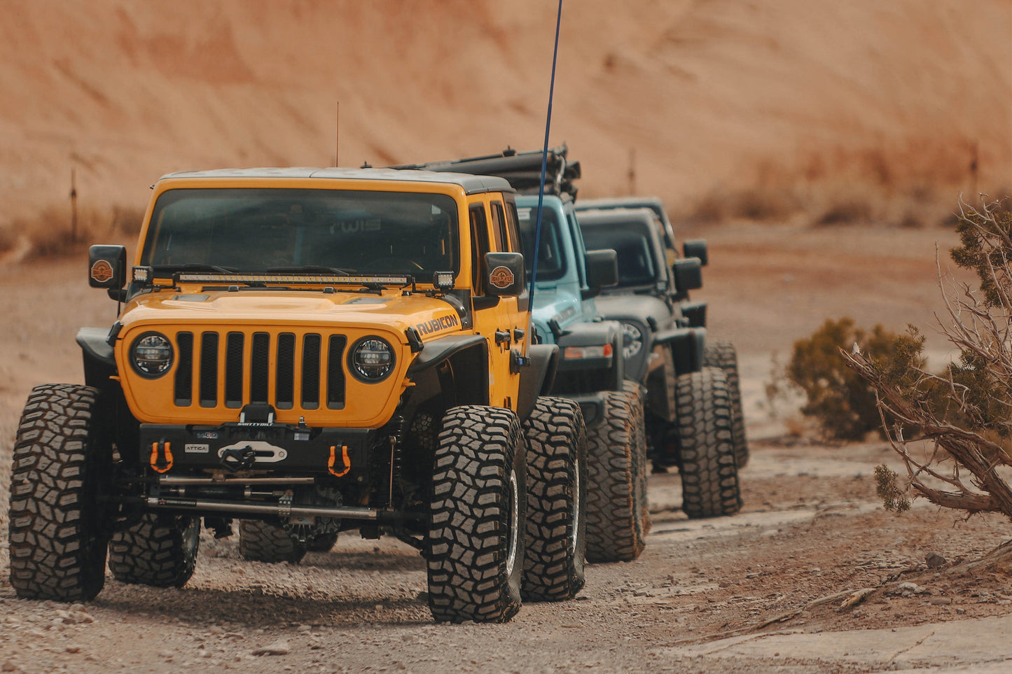 Attica 4x4 2018-2024 Jeep Wrangler JL Terra Series Front Fender Flares (High)