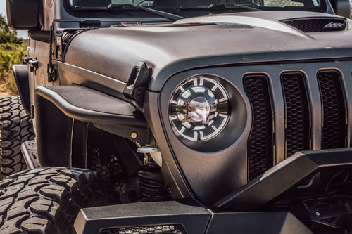 Attica 4x4 2018-2024 Jeep Wrangler JL Terra Series Front Fender Flares OffRoadUSA.com