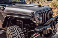 Attica 4x4 2018-2024 Jeep Wrangler JL Terra Series Front Fender Flares OffRoadUSA.com