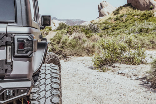 Attica 4x4 2018-2024 Jeep Wrangler JL Terra Series Rear Fender Flares OffRoadUSA.com