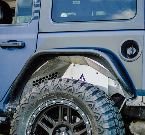Attica 4x4 2018-2024 Jeep Wrangler JL Terra Series Rear Fender Flares OffRoadUSA.com