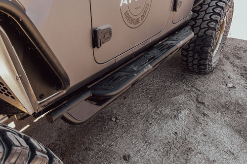 Attica 4x4 2018-2024 Jeep Wrangler JL Terra Series Side Steps OffRoadUSA.com
