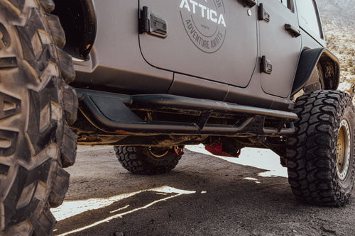 Attica 4x4 2018-2024 Jeep Wrangler JL Terra Series Side Steps OffRoadUSA.com