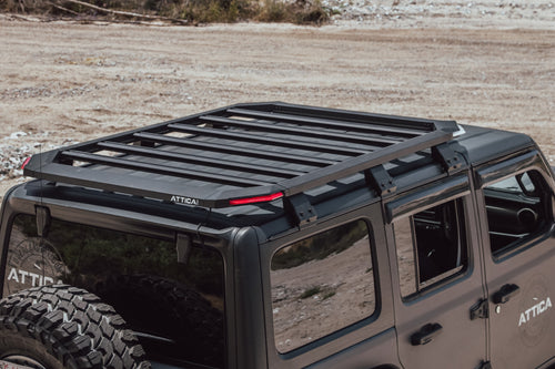 Attica 4x4 2018-2024 Jeep Wrangler JL Frontier Series Roof Rack OffRoadUSA.com