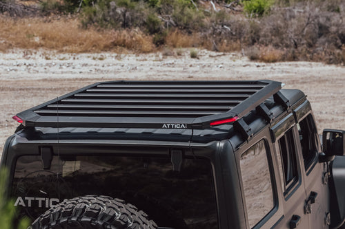 Attica 4x4 2018-2024 Jeep Wrangler JL Frontier Series Roof Rack OffRoadUSA.com
