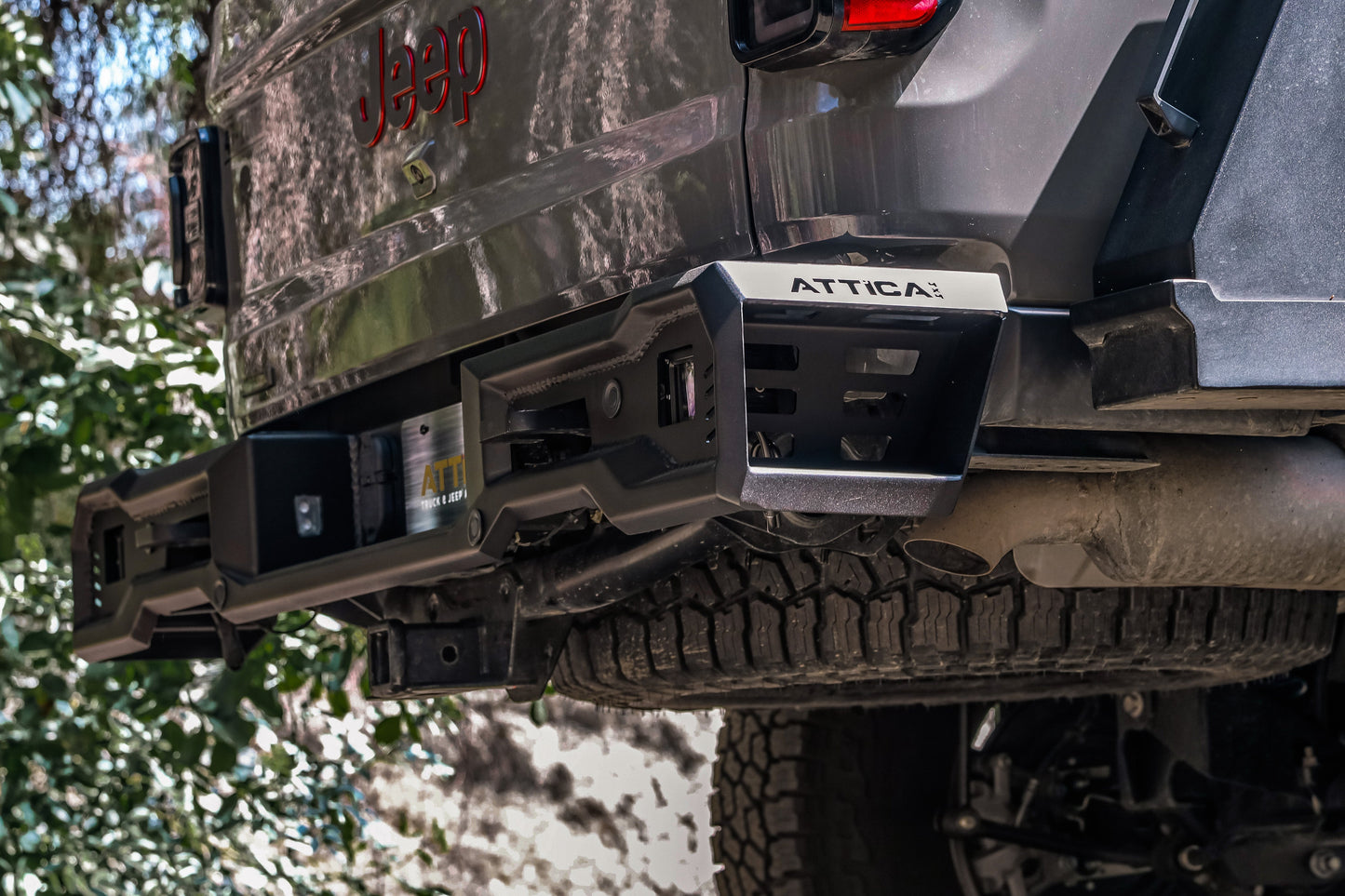 Attica 4x4 2018-2023 Jeep Wrangler JL Frontier Series Rear Bumper