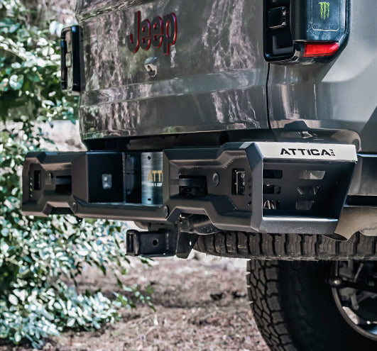 Attica 4x4 2019-2024 Jeep Gladiator JT Frontier Series Rear Bumper OffRoadUSA.com