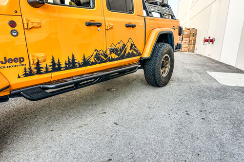 Attica 4x4 2019-2024 Jeep Gladiator JT Terra Series Side Steps OffRoadUSA.com