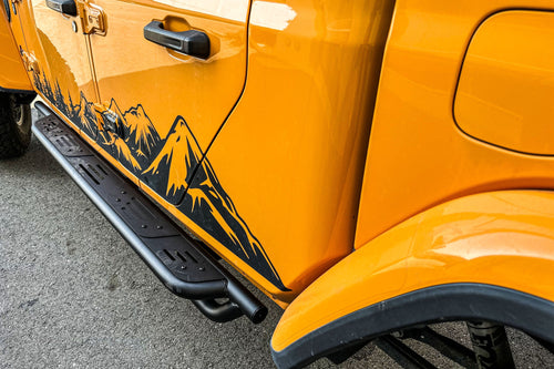 Attica 4x4 2019-2024 Jeep Gladiator JT Terra Series Side Steps OffRoadUSA.com