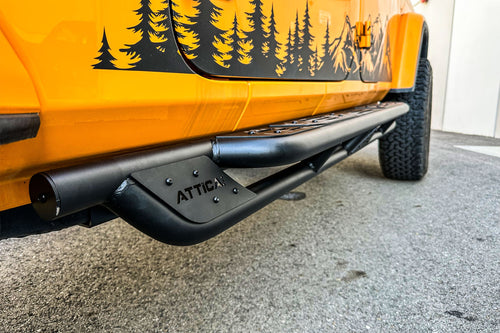 Attica 4x4 2019-2024 Jeep Gladiator JT Terra Series Side Steps OffRoadUSA.com