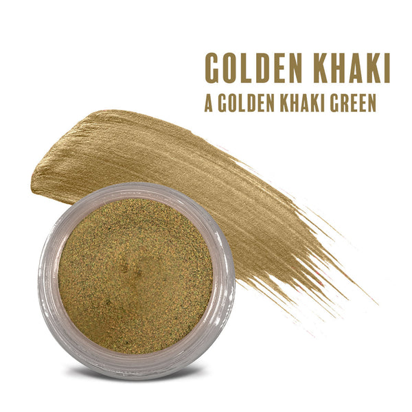 Golden Khaki Any Wear Creme - A Waterproof Multi-tasking creme to powder product for eyes, cheeks & lips. Can be worn anywhere Mommy Makeup