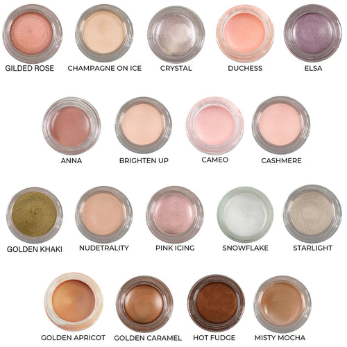 Golden Khaki Any Wear Creme - A Waterproof Multi-tasking creme to powder product for eyes, cheeks & lips. Can be worn anywhere Mommy Makeup