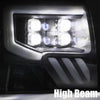 AlphaRex 09-14 Ford F150 NOVA-Series LED Projector Headlights Jet Black OffRoadUSA.com