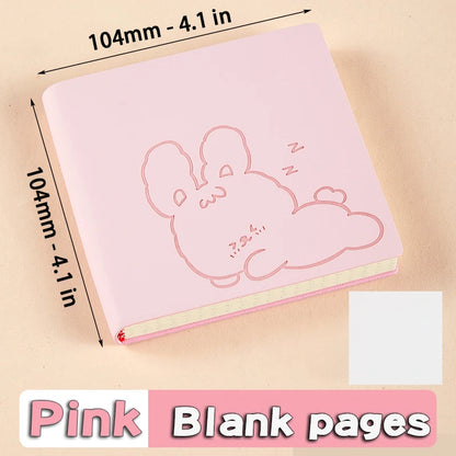 Square Notebook And Journal Mini Notepad Diary Agenda Planner With Lined/Grid/Blank Writing Paper Back To School Office Supplies