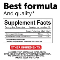 Keto + Acv Gummies - Healthy Weight Management, Accelerated Fat Burning, Whitening Skin - 100 Gummies