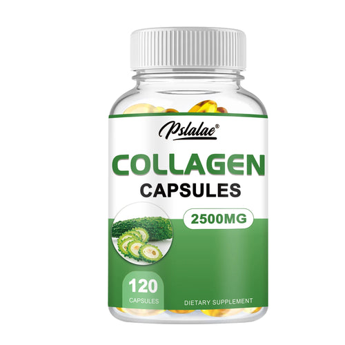 Collagen Capsules - Contains Bitter Melon Extract To Promote Weight Management and Reduce Body Anxiety - 120 Capsules