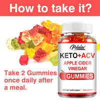 Keto + Acv Gummies - Healthy Weight Management, Accelerated Fat Burning, Whitening Skin - 100 Gummies