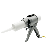 SILIGUN™ PRO Compact 24:1 Caulking Gun - No Drip Caulk Gun - Patent Design - Aluminum Frame - Works with all 10 oz T
