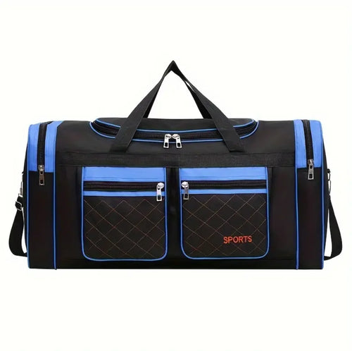 Large Capacity Handbag, Men's Luggage Bag, Multiple Pocket Travel Bag, Clothes Storage Bag