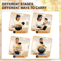 Adjustable Baby Hip Carrier – Ergonomic & Lightweight Waist Seat for Newborns & Toddlers (6-36 Months)