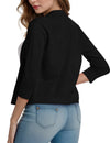 Women's Cardigan Knit Sweaters Cropped Open Front Bolero Shrug for Dresses