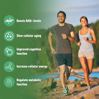 Nicotinamide Riboside + Resveratrol - Quercetin, High Purity NAD Supplement - 80 Capsules EzBuyCo