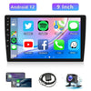 9 Inch Wireless Car Stereo Radio 2 Din IPS Touchscreen Car Video Player CarPlay Android Auto with Rear Camera GPS WIFI FM 2G+32G