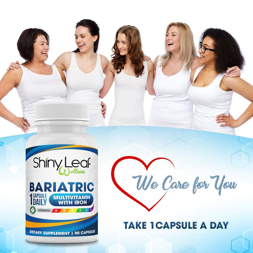 Shiny Leaf Bariatric Multivitamins with 45mg Iron 1 capsule a day