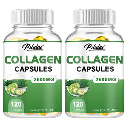 Collagen Capsules - Contains Bitter Melon Extract To Promote Weight Management and Reduce Body Anxiety - 120 Capsules