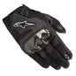 ALPINESTARS Motorcycle Gloves Black Racing Genuine Leather Motorbike Black White Road Riding Team Gloves Summer Winter