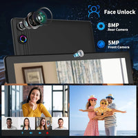 A10L 10 Inch Android Tablet 12GB RAM 64GB ROM IPS HD Touch Screen with Keyboard Case Mouse Stylus - 8 in 1 Tablet Kit